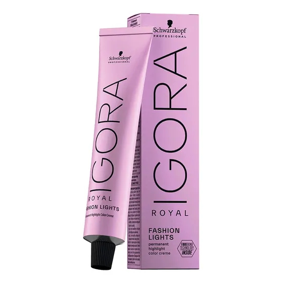 Tinte Igora Royal Fashion Lights tono L-88 Rojo Intenso Schwarzkopf Professional