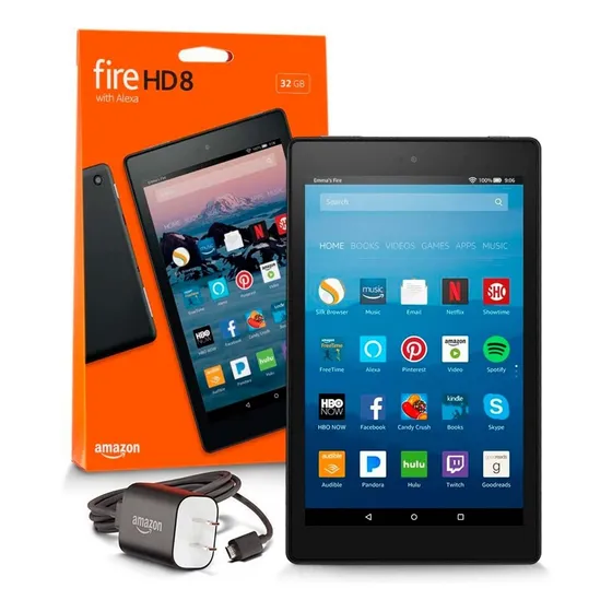 Tabla Amazon Fire Hd 8, Pantalla De 8 Pulgadas, 32 Gb