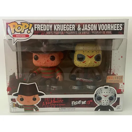 Funko Pop! Horror Freddy Krueger & Jason Voorhees 2 Pack
