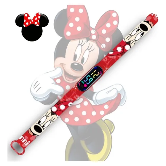 Reloj Minnie Mouse Minie Disney - Reloj Niño Digital Touch 