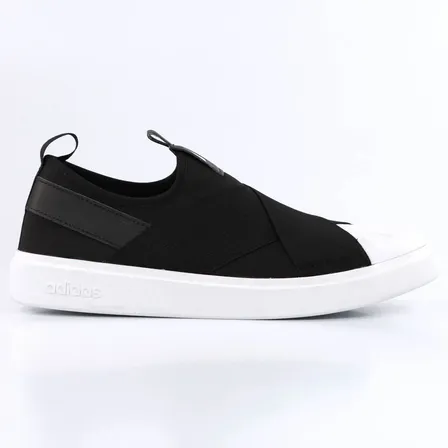 Tênis adidas Streettalk Slip On Leve Respirável Caminhada Preto 38 Br
