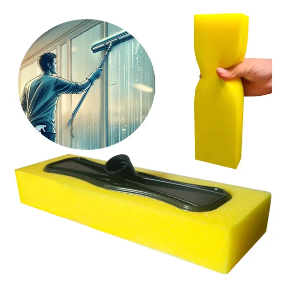 Refil Rodo Esponja Ideal Para Limpar Azulejos Pisos Vidros