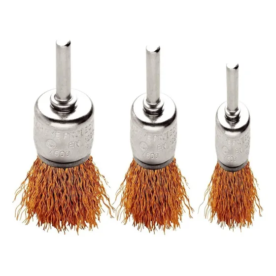 Set 3 Cepillo Chascón Taladro 1/4 PuLG Max 4500 Rpm