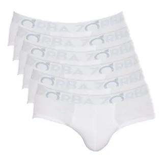 Kit 6 Cuecas Zorba Slip Stylo AlgodĂŁo 643 Kit 6 Cuecas Zorba Slip Stylo AlgodĂŁo 643