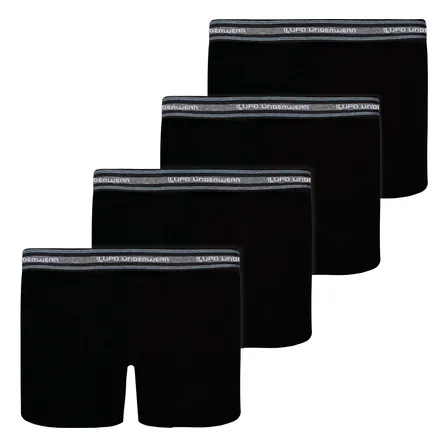 Kit 4 Cuecas Boxer Infantil Lupo Algodão Box Menino Original