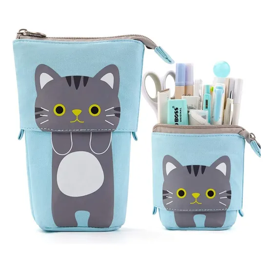 Cartuchera Extensible Easthill Portalapices Diseno Gatito