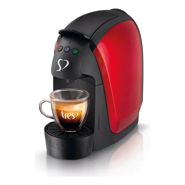 Cafeteira Espresso Três 3 Corações Luna Automática Vermelho 220v