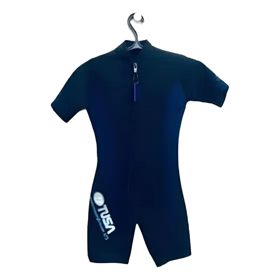 Traje Corto Neopreno Tusa Tjsf32embu 3mm Hombre Talla Xs Negro Xs 3 Mm