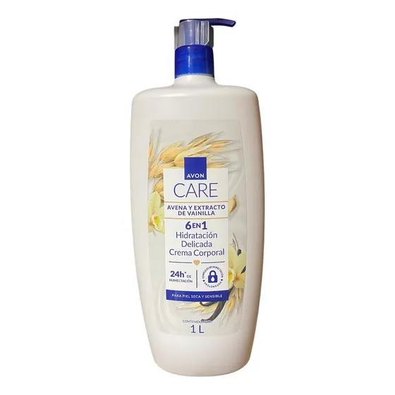 Crema Avon Care Litro Avena Vai Fragancia AVENA Y VAINILLA
