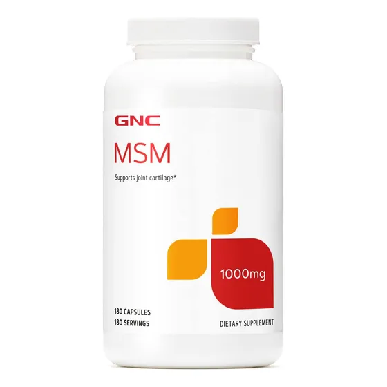 Gnc Msm 1000 Mg Tención Apoya El Cartílago Conjunto Uqf4b