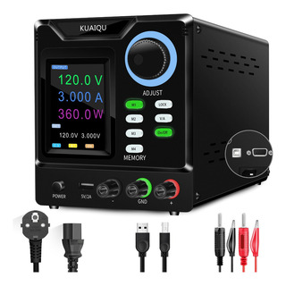Fuente De Alimentación Regulable Laboratorio 120 V 3 A 360 W Fuente De Alimentación Regulable Laboratorio 120 V 3 A 360 W