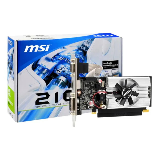 Tarjeta De Video Nvidia Geforce Gt210 - Msi / 1gb Ddr3
