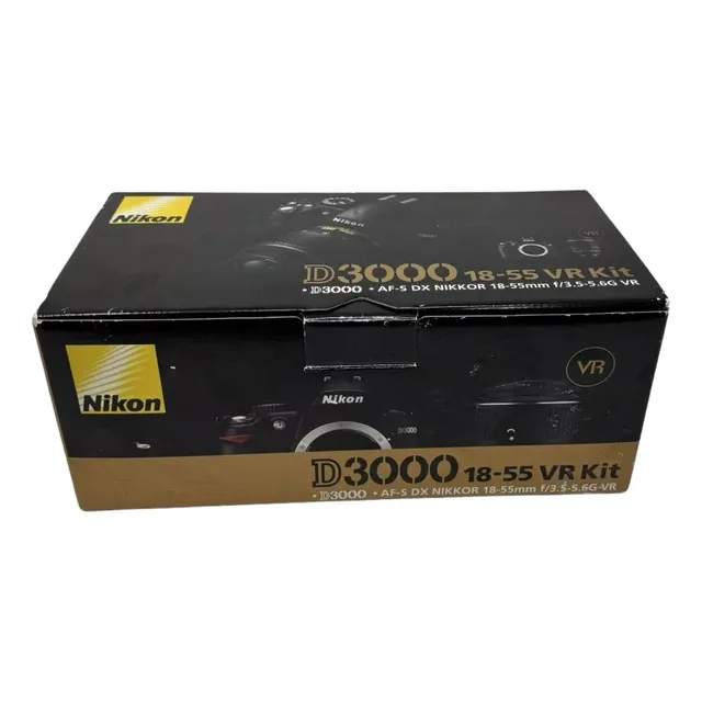 Nikon D3000 Compacta 18-55mm 10.2 Mpx