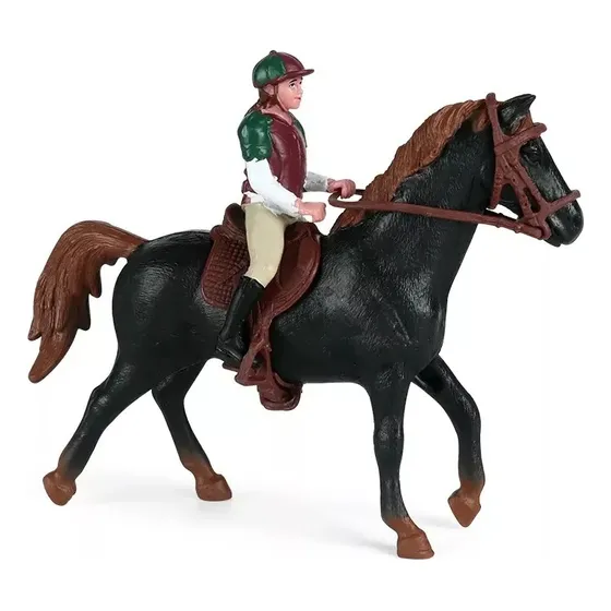 Conjunto De Simulação Cavalo Com Boneco