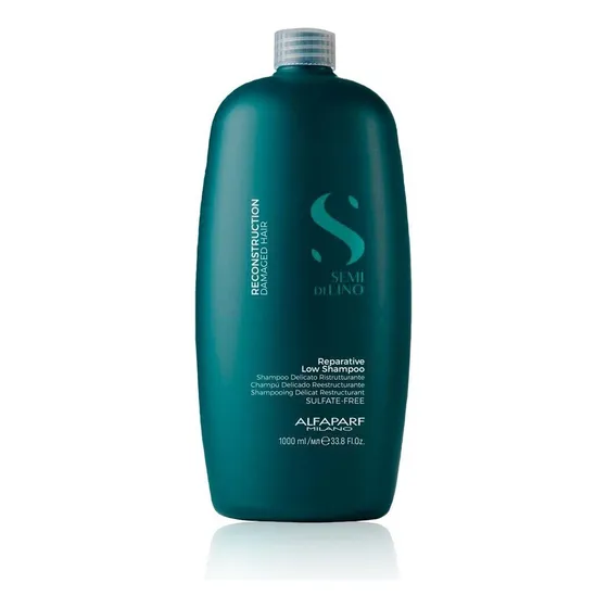 Shampoo Alfaparf Semi Di Lino Reparative Grande en botella de 1000L de 1kg por 1 unidad