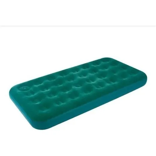 Colchón inflable Klimber 1 PLAZA color verde de 76cm x 185cm x 22cm
