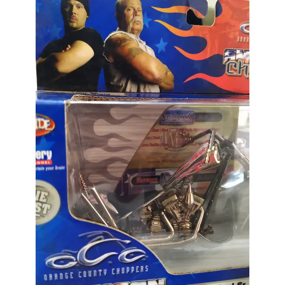 Moto Colección 1/18 American Chopper Paul Custom Nueva