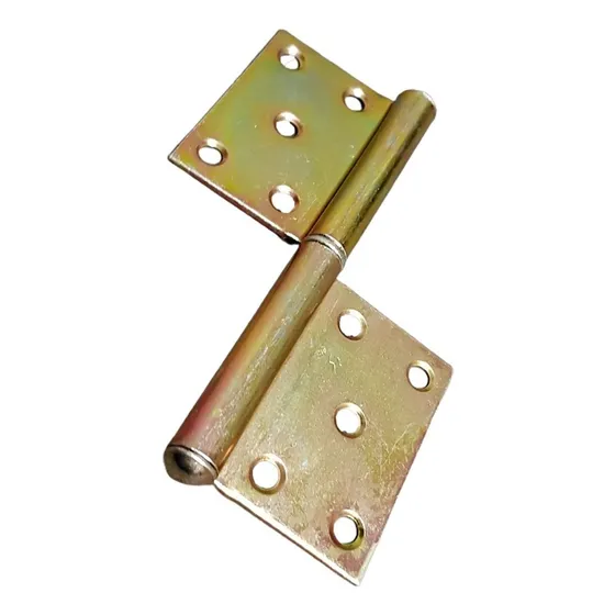 10 Bisagras Ficha Reversible Carpintero 5 Agujeros 2mm