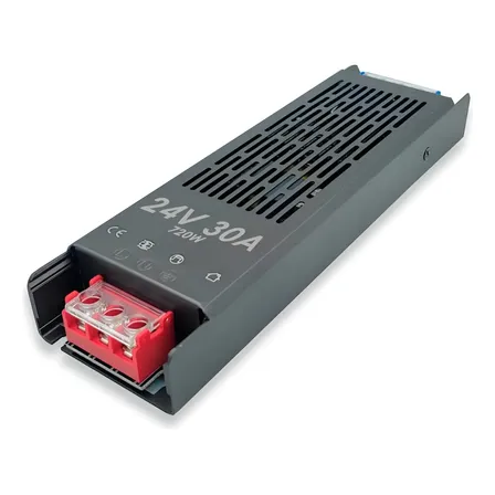 Fonte Slim Chaveada 24v 30a  Estabilizada Bivolt 720w