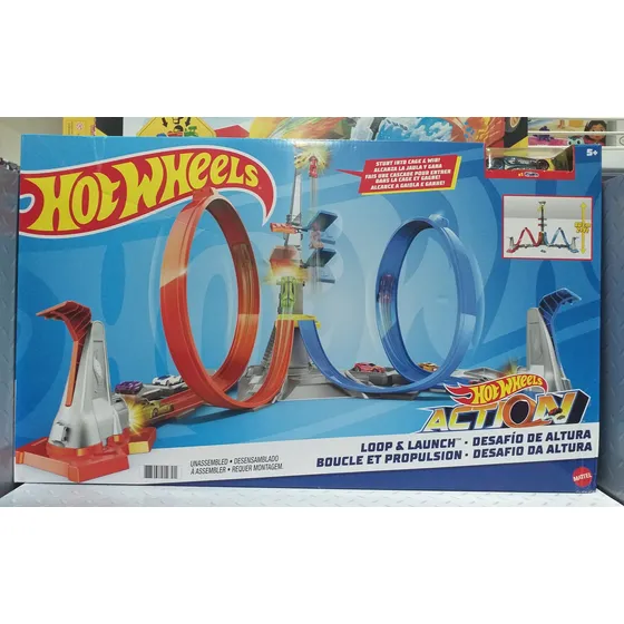 Pista Hot Wheels Desafio De Altura 80cm (edición 2023)