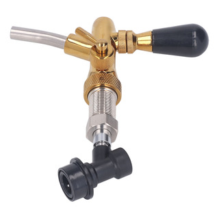 Grifo Beer Faucet G5/8, Grifo Ajustable De Latón Y Acero Ino Grifo Beer Faucet G5/8, Grifo Ajustable De Latón Y Acero Ino