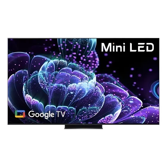 Smart TV de 55" TCL Series C835 55C835 con pantalla QLED 4K 220V Negro