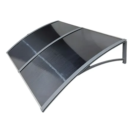 Toldo Policarbonato Modular 120x70cm  Cobertura Porta Janela
