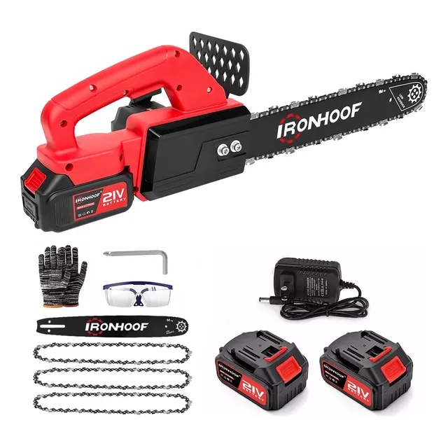 Motosierra Eléctrica Inalámbrica 12inch Moto Sierra Portatil Ironhoof CHMXF101RD