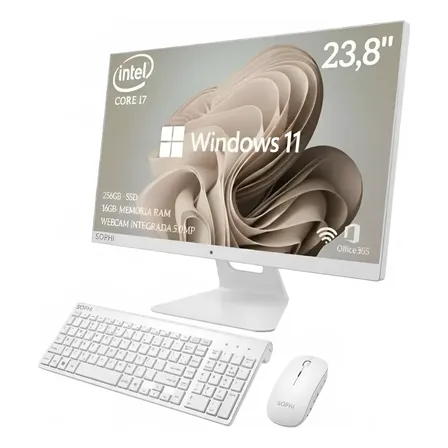 Computador All In One Intelcore I7/16gb Ssd/tela 23.8 Fullhd