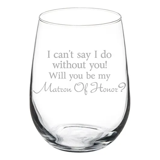 Copa Vino Texto Ingl  I Can't Say Do Without You Will Be My