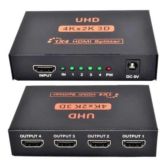 Splitter Hdmi 1 X 4 Salidas 4k - 1080p