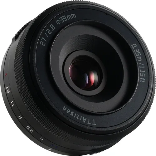 Lente 27mm Para Nikon F/2.8 Tt Artisan Enfoque Automatico Para Nikon Montura Z Aps-c