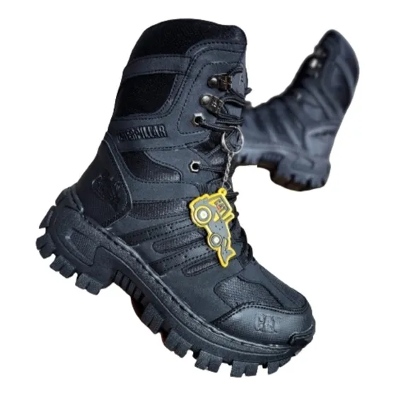 Botas Caterpillar De Cuero Suela Cosida 