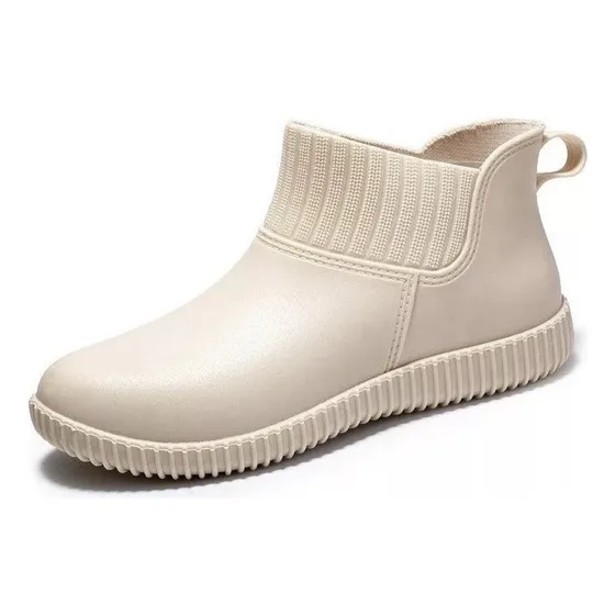 . Botas De Lluvia Impermeables De Corte Bajo For Mujer