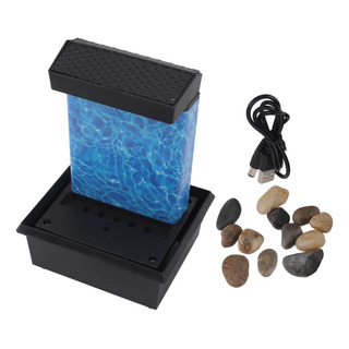 Fuente Led Ed De Sobremesa Con Forma De Cascada Para Decorac Fuente Led Ed De Sobremesa Con Forma De Cascada Para Decorac