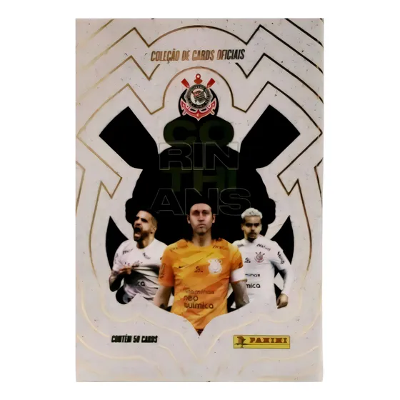 Kit Cards Oficiais Tribute Card Set Corinthians - 50 Cards