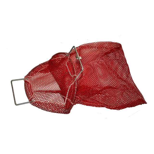 Bolsa Juego Malla Roja Mango Alambre Para Buceador 10 X 16 
