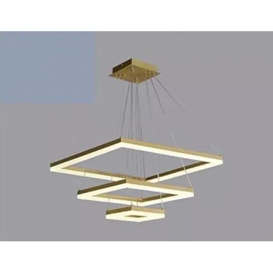 Lampara Led Colgante De Techo Moderna Aros Varios Modelos