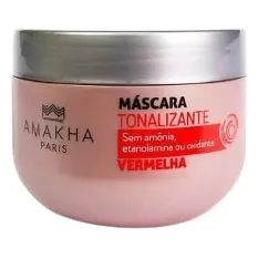 Mascara Tonalizadora Hidratante Capilar Cabellos Rojos 