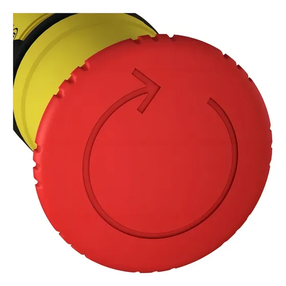 Botón Pulsador Hongo Xb7 Emergencia Rojo Pulsar-girar Schneider