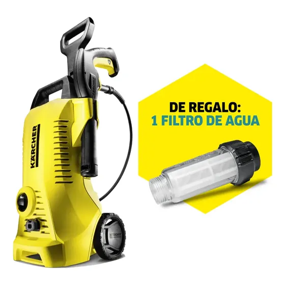 Pack Hidrolavadora K2 Power Control Car + Filtro De Agua Amarillo | Cuotas sin interés