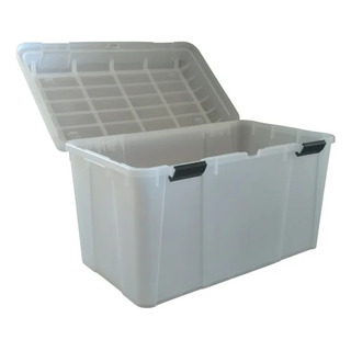 Caja Grande De Plástico-baúl Con Rueditas 130 Litros Caja Grande De Plástico-baúl Con Rueditas 130 Litros