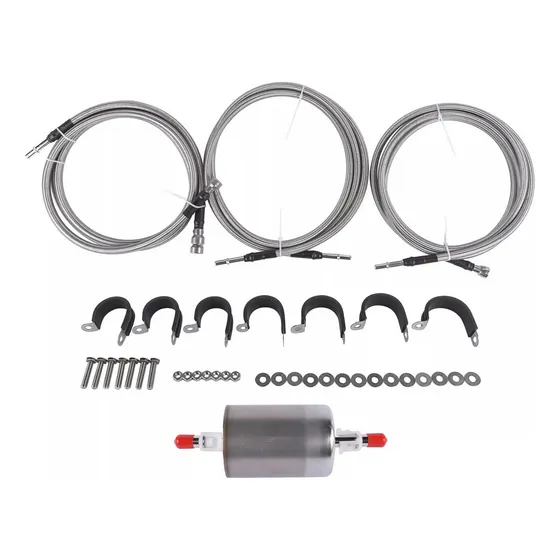 Kit De Tuberías De Combustible Trenzadas De Reparación Rápid