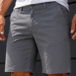 Bermuda Sarja Masculina Slim Alfaitaria Com Lycra Colorida