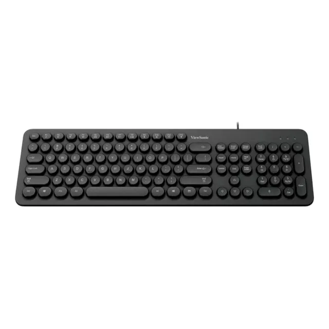 Teclado Viewsonic Ku334 Español Usb Negro