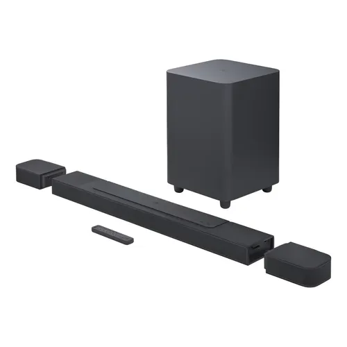 Soundbar Jbl Bar 5.0 Multibeam Com 5.0 Canais E 125w Rms Cor Preto