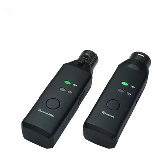 Microfone Sem Fio M-vave Wp-7 Xlr 2.4g - Canal Duplo Microfone Sem Fio M-vave Wp-7 Xlr 2.4g - Canal Duplo