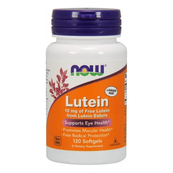 Supplement Now Foods Luteína 10 Mg 120 Cápsulas Blandas (paq