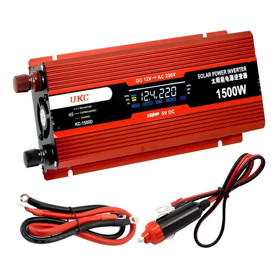 Inversor 12vdc\u002F220vac 1500w Kc-1500d Ukc Mihaba | Cuotas sin interés