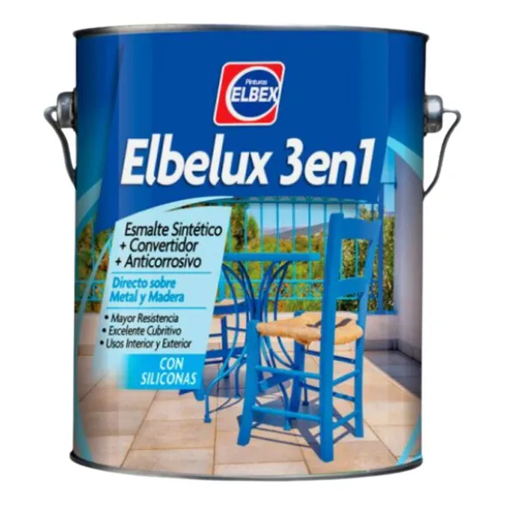 Esmalte Elbelux 3 En 1, Elbex, 1l